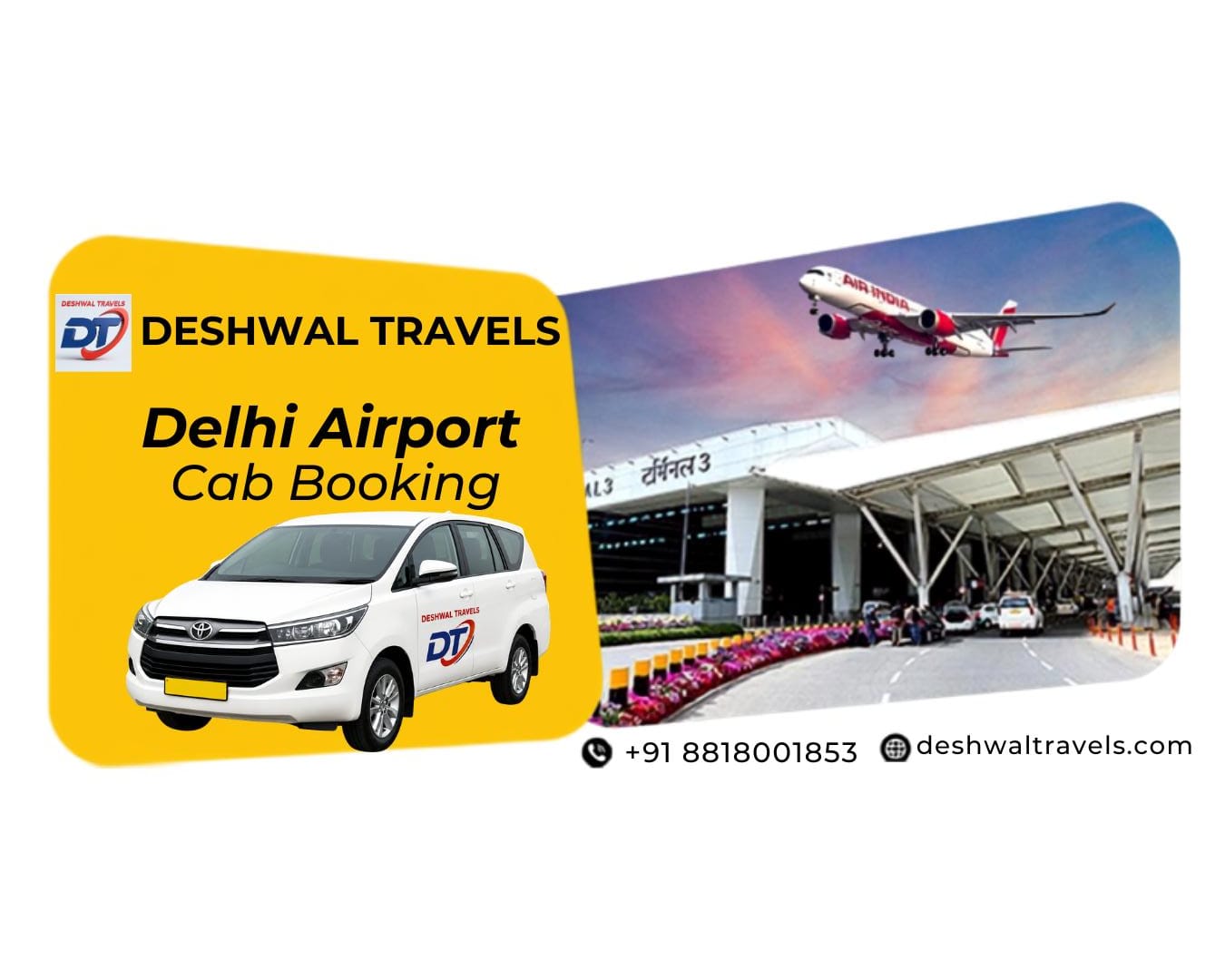 Delhi Airport Cab Booking